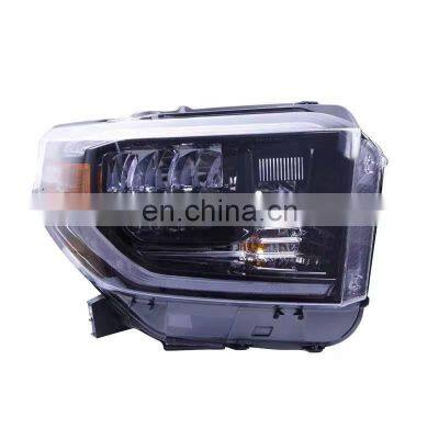 upgrade full LED headlamp headlight plug and play for toyota Tundra head lamp head light 2014-2018