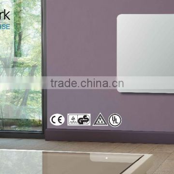 Hot sale White Black Glass Panel decorative electric heaters 1500W