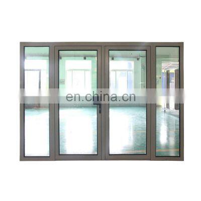 Superhouse cheap french doors powder coated customized aluminum Casement Door