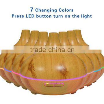 300ml Oil Diffuser Ultrasonic Cool Mist Aroma Wooden Essential Oil Diffuser for Coffee Cup AN-0426 photo-3