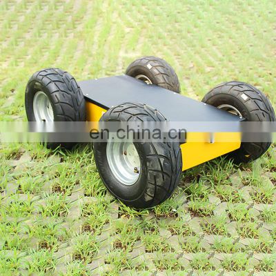 New Robot Intelligent Chassis All terrain wheeled type military robot chassis