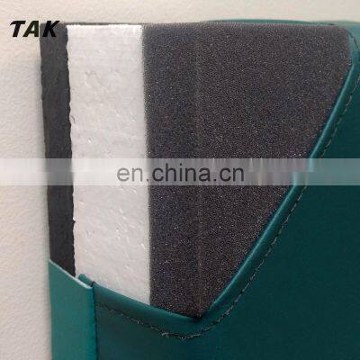 19oz Stadium Safety Field Wall Padding With 3 Inch High Density Polyurethane Foam