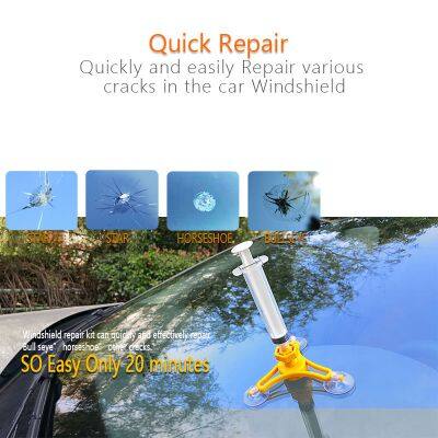 TV Shopping Windscreen Repair Kit Product MOQ Only 48pcs Auto Accessories Windshield Repair DIY TV Shopping Amazon Hot photo-2