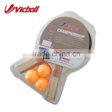 Mini Kids Wooden Table Tennis Set photo-2