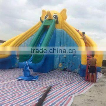 2015 Hot Sale Inflatable Water Slide,slider With Three Lines photo-2