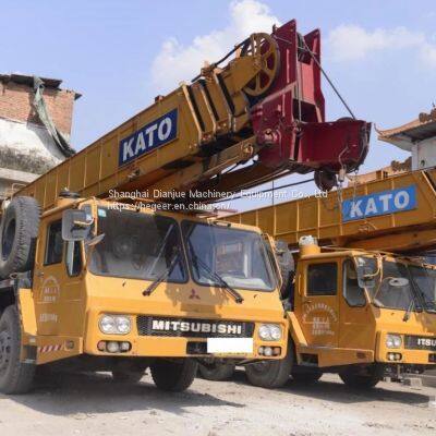 The latest used KATO NK500E truck cranes for sale