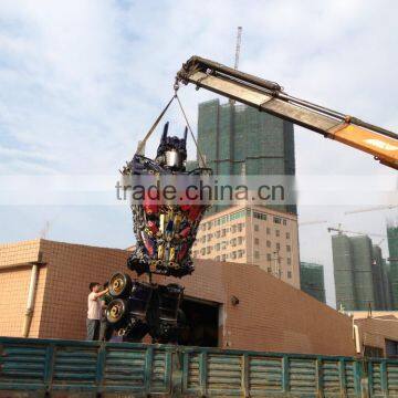 9 Meters High Optimus Prime , Large Modern Famous Arts Iron Sculpture for Outdoor Decoration photo-6