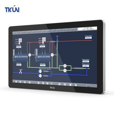 TKUN15.6 inch Embedded industrial control all-in-one touch screen i3/i5/i7 with WIFI/COM/RJ45