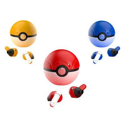 Focus on listening to experience In the ear V5.4 6H PC bluetooth wireless Pokemon Pikachu design Headphones earphones for game