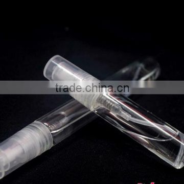 3ml 5ml 8ml 10ml refillable perfume glass vial with plastic pump sprayer