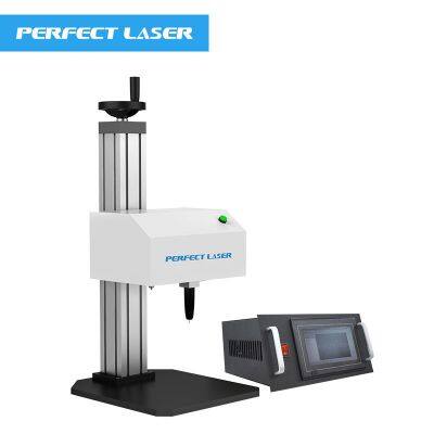 LCD Control Flat and rotary Metal Dot Peen Marking Engraving Machine