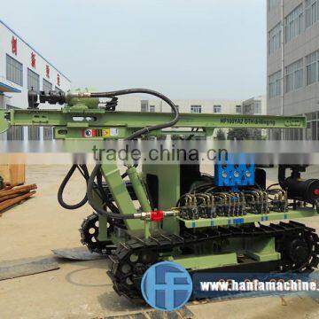 Most durable and economic ! HF100YA2 crawler type blasting DTH drilling rig