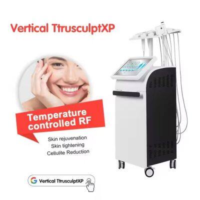 Vertical 10 in 1 Monopolar RF Face Skin Tightening Machine Fat Dissolving Trusculpt ID Flex Body Sculpting Machine photo-2