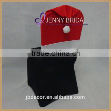 C154A wholesale stretch polyester wedding christmas chair covers