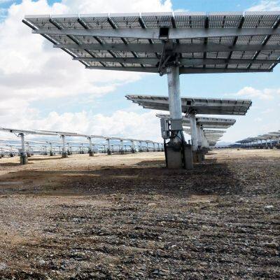 Solar Tracking System Solution HCPV Panel ODM Bracket 2 Axies Tracking photo-2