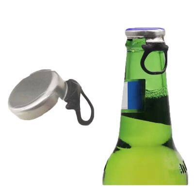 26mm Aluminum Plastic Ring Pull Cap Easy Open Lid for Juice Beer Water Bottle photo-2