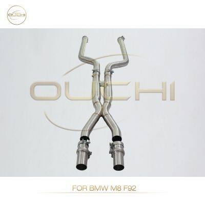 for BMW M5 G90/M8 F92/X3 X4 M40I/X3M F97/X3M X4M Mid Pipe Exhaust System Center Section Lightweight Race Upgrade Deeper Sport Sound photo-2