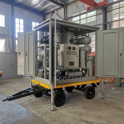 Double Stage Vacuum Transformer Oil Purifier