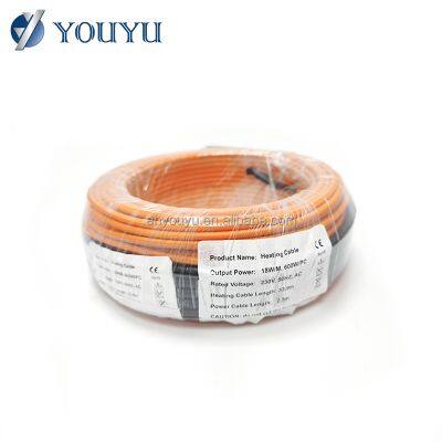 High Quality Defrost Floor Heating Cable Underfloor Heat Tracing Cable for Water Pipe photo-3