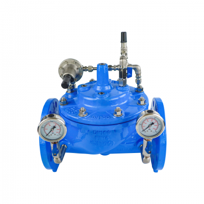 Pressure Reducing Valve With Pilot Control for High-Flow Hydraulic Applications