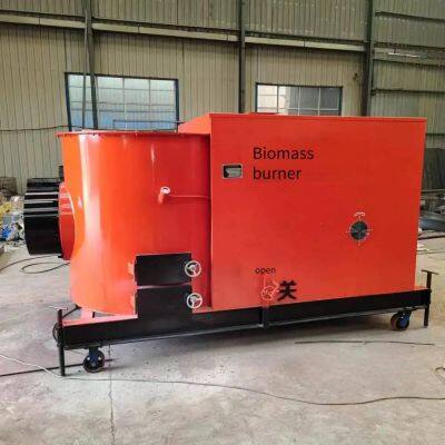Air-cooled Biomass Pellet Burner for Temperature Reduction, Connected to Drying Hot Air Furnace, With a Full Range of Specifications photo-3