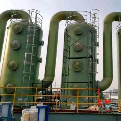 FRP Desulfurization Tower - Corrosion-Resistant FGD System for Power Plants photo-3