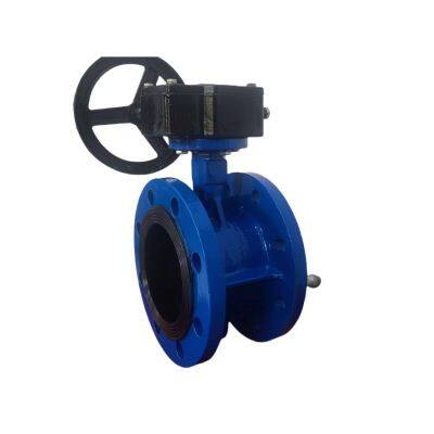 D41X-16Q Cast Iron Soft Seal Flanged Butterfly Valve Manual Operation for Efficient Water and Gas Supply