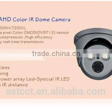 1.0 MP Dome CCTV AHD Camera Color IR 720P Metal Housing Waterproof CCTV Camera Security photo-2