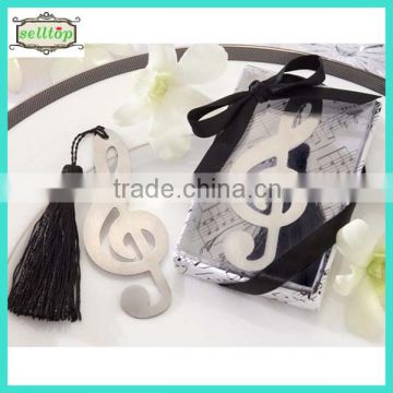 9.5*7cm note metal bookmarks for books for wedding gift