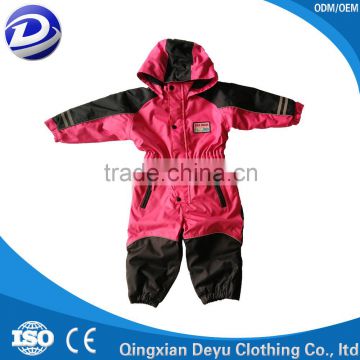 High Quality winter outdoor kids ski suit for child model