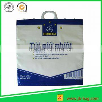 Refrigerated insulated cooler bag/ insulated soft lunch cooler bag/ isolated cooler bag