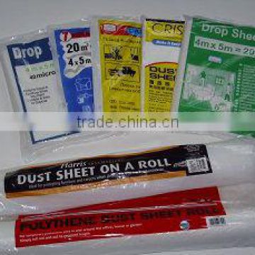 Drop Sheet,Drop Cloth,Dust Sheet,Cover Sheet