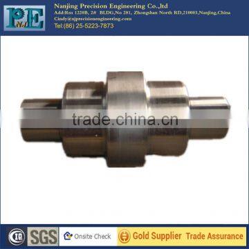 China supply customized cnc machining forging stainless steel shaft