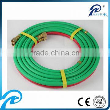 Red & Green 1/4 Inch 50FT Smooth Rubber Welding Torch Hose Most Popular photo-4