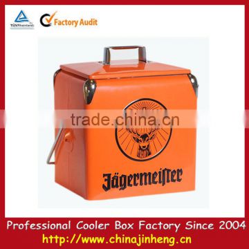 2015 new promotion retro cooler,vintage metal cooler