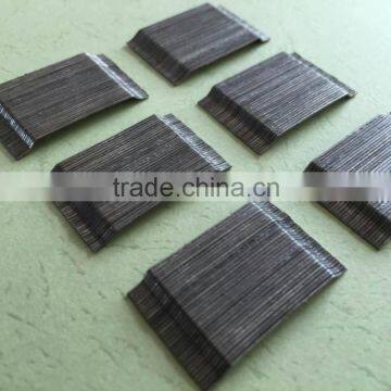 high quality steel fiber in row