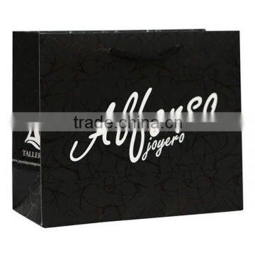 Text Logo Design Paper Bag