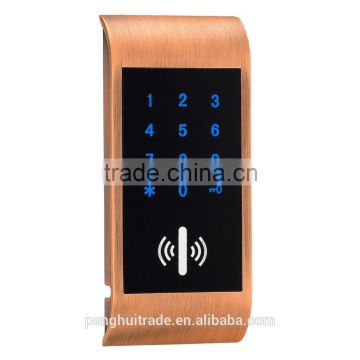 Zinc alloy Digital Locker Keypad Cabinet Lock with RFID Key Card