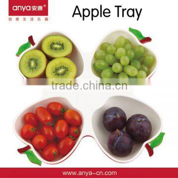 D521 4in1plastic food tray food tray plastic tray