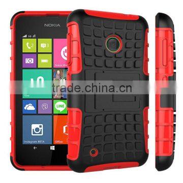 Armor Heavy duty shock proof stand Defender Reinforced bulder hard case cover Kickstand Tradesman For Nokia Lumia 530