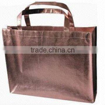 popular metallic shinny shopping bag