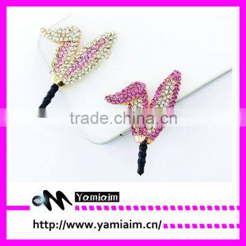 Fancy Rhinestone Bling phone Dust Plugs