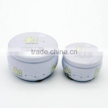 Fashion Massage Candle in Tin Box With Metal Lid photo-3