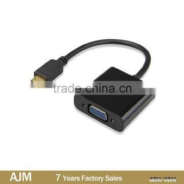 Alibaba wholesale mini hdmi to vga adapter China factory