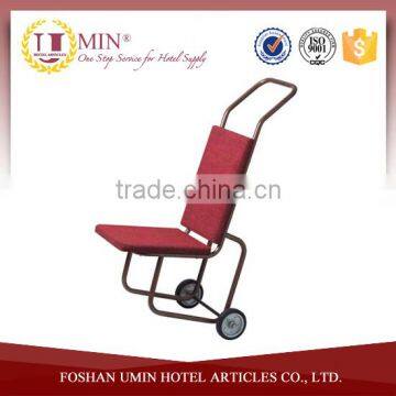 Hotel Stackable Chair Trolley