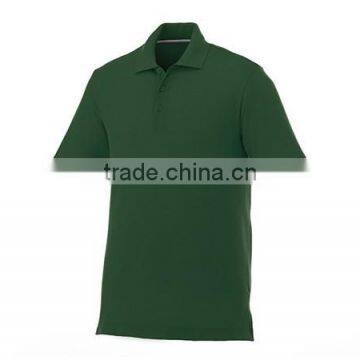green blank men golf men's elegant polo shirt