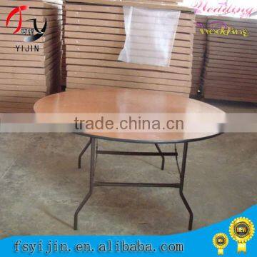 Modern cheap price solid wood folding table