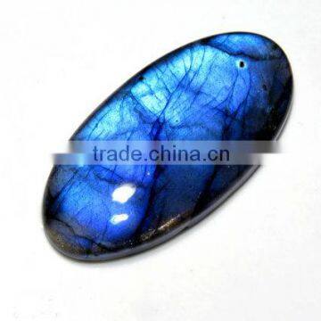 SUPERB QUALITY Natural Blue Flash Fire Labradorite Cabochon Oval Shape 24X49MM Approx Good Quality On Whole Sale Price