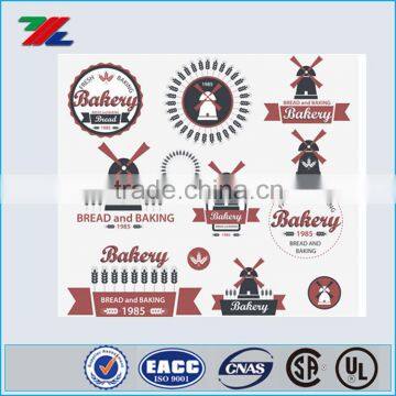 Custom logo stickers vinyl paper adhesive customized stickers labels, cosmetics product print private labels