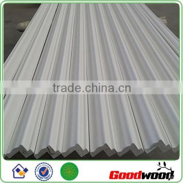 Water based Gesso Coated Wooden Plantation Shutter Components